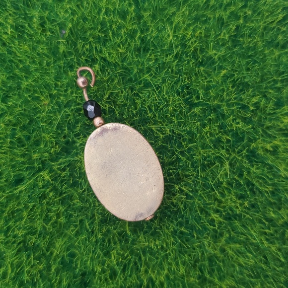 Cloissone Floral Geisha Pendant P322 - Picture 2 of 3